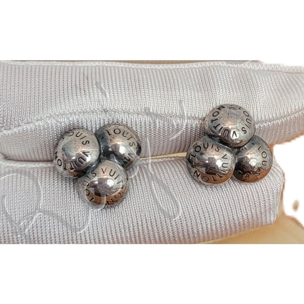 Louis Vuitton Silver Cuff Links